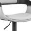 Chaise de bar réglable en hauteur à dossier bas 43 po avec repose-pieds-2002159369
