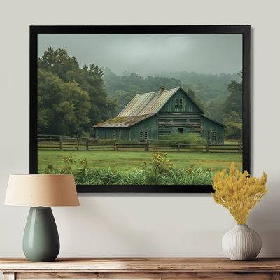 Hans - Barn Wall Art Print