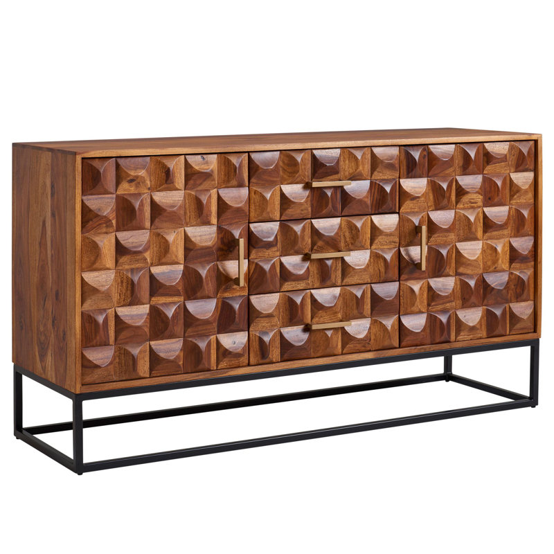 Norcliffe 145cm Solid Wood Sideboard