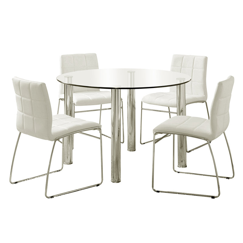 Ensemble repas pour 4 personnes Coetta, Blanc