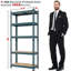 Étagère de rangement ajustable 5 niveaux H 60 po x l 27,5 po x P 12 po Tevis-903034611
