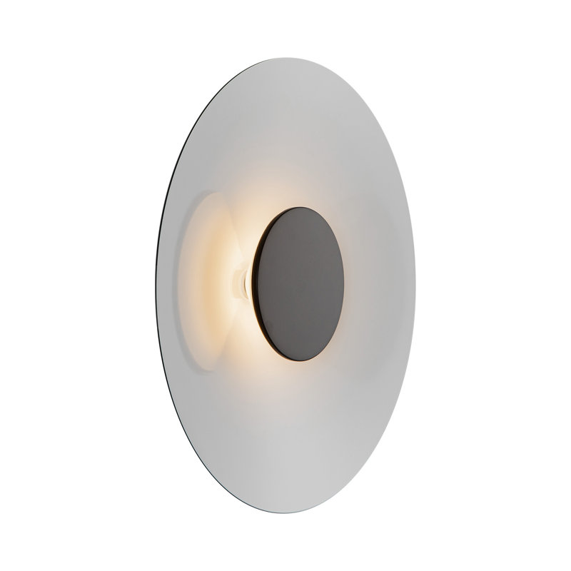 Cruz 1 - Light LED Wallchiere, Black/White, Black/White