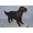 Leamington Golden Retriever dog bronze statue - Size: 26"L x 7"W x 16"H. 