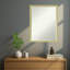 Miroir mural Incline Light Gold-119441030