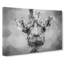 Wonderful Giraffe in Abstract - Wrapped Canvas-55303731