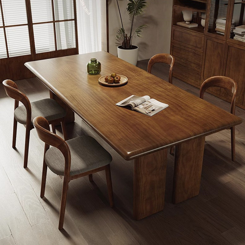 Ensemble de salle à manger Remya, H 29,53 po x L 70,87 po x l 31,5 po, 5 Pieces: Table, 4 Chairs
