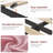 Bed Frame with 2 Flexible Drawers and Bookcase Headboard, Boucle Upholstered Platform Bed, Noise-Free, Easy Assembly, No Box Spring Needed-529394538-529394544