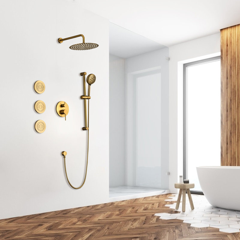Conception de douche en or Eminemment