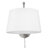 Ryleigh 1-Light Swing Arm in Pewter with Modern White-989302129-989302131