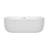 Juliette 67'' x 31.5'' Soaking Acrylic Bathtub-23113244