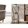 17 Stories Dark Taupe Accent Side Table With 3-Tier Shelves - 32 Inch ...