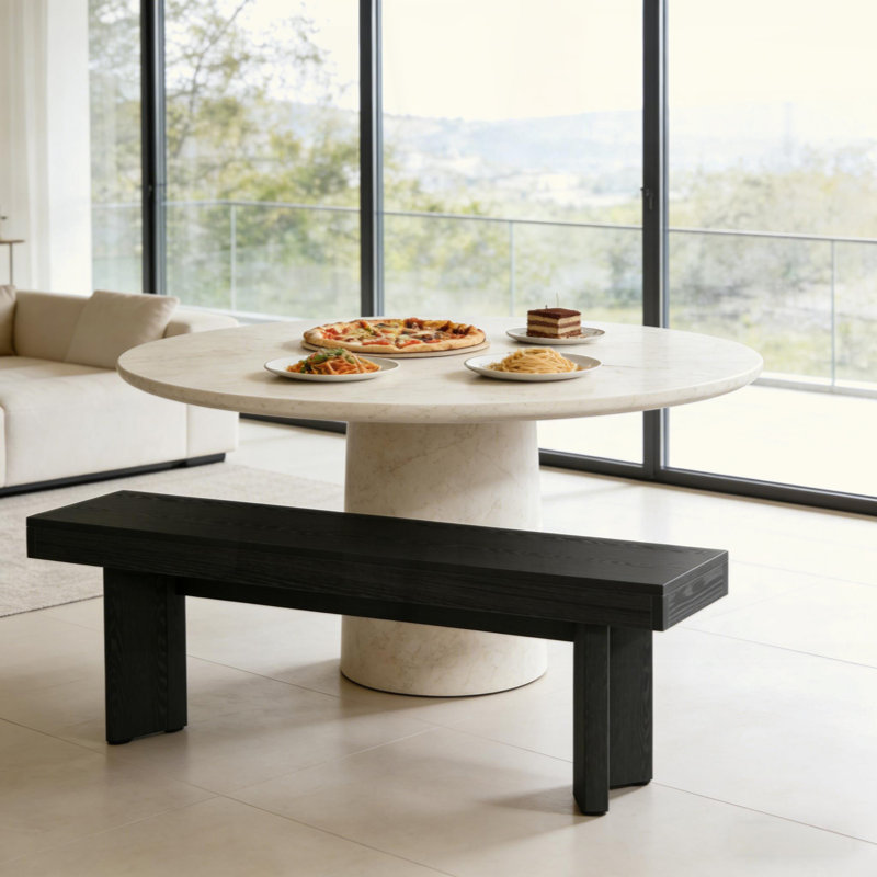Triangular Foot Design Kitchen Table Bench,Entryway Shoe Storage