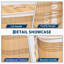 40 x 30 x 60 cm Square Laundry Basket with Lid, Collapsible Bamboo Hamper with Carry Handles and Reinforced Frame, Space Saving Washing Storage Bin for Bedroom and Bathroom, Yellow-1504486365-1504486367