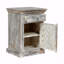 Table de chevet 1 porte Woodenen