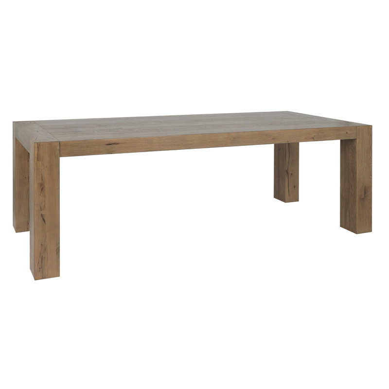 Kingston Wood Dining Table, Brown