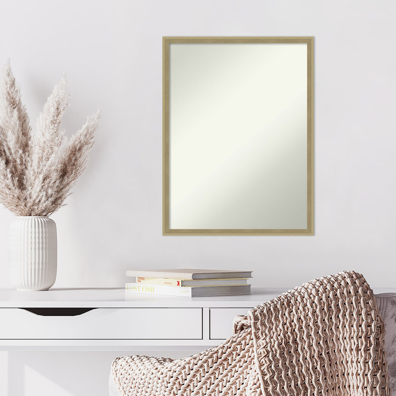 Miroir d'appoint mural, 25 po x 19 po