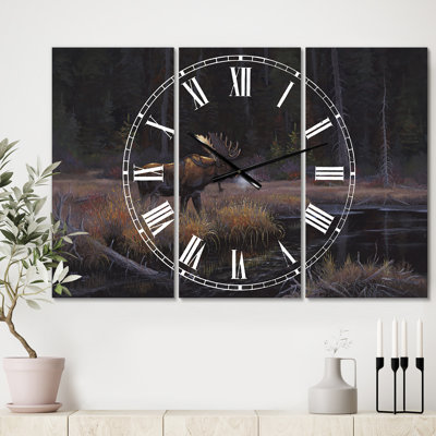 Evening Light Wall Clock