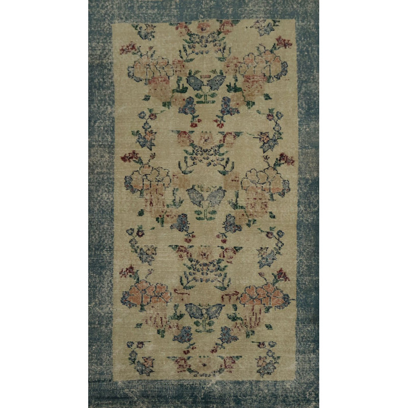 Tapis turc rétro vieilli 4 x 6