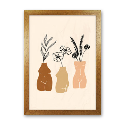 Vases Sculptures 3Women 1 by Planeta444 - Print
