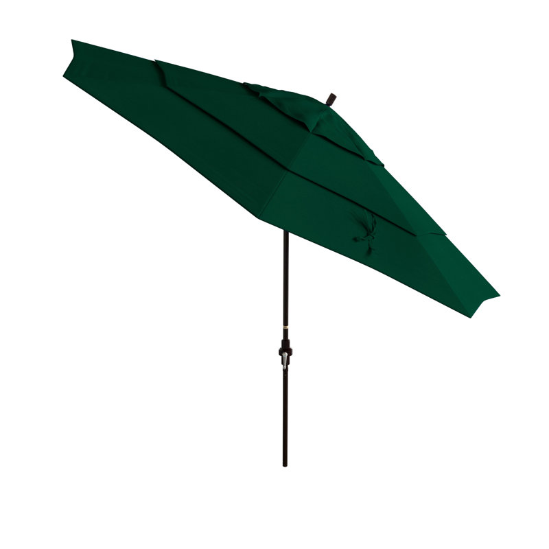 Parasol de marché 132 po Baye, Performance vert forêt