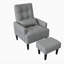 Canapé inclinable moderne avec repose-pieds-1816811464
