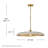 Hinkley Sadie 24" Large Saucer Shaped Chandelier-116828735-128261228