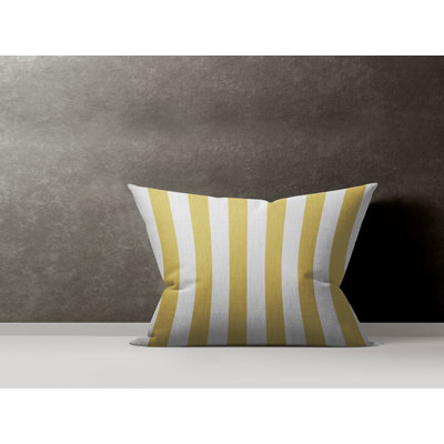 Plaid Cotton Reversible Throw Pillow