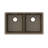 33'' L Double Bowl Granite Kitchen Sink-20307142