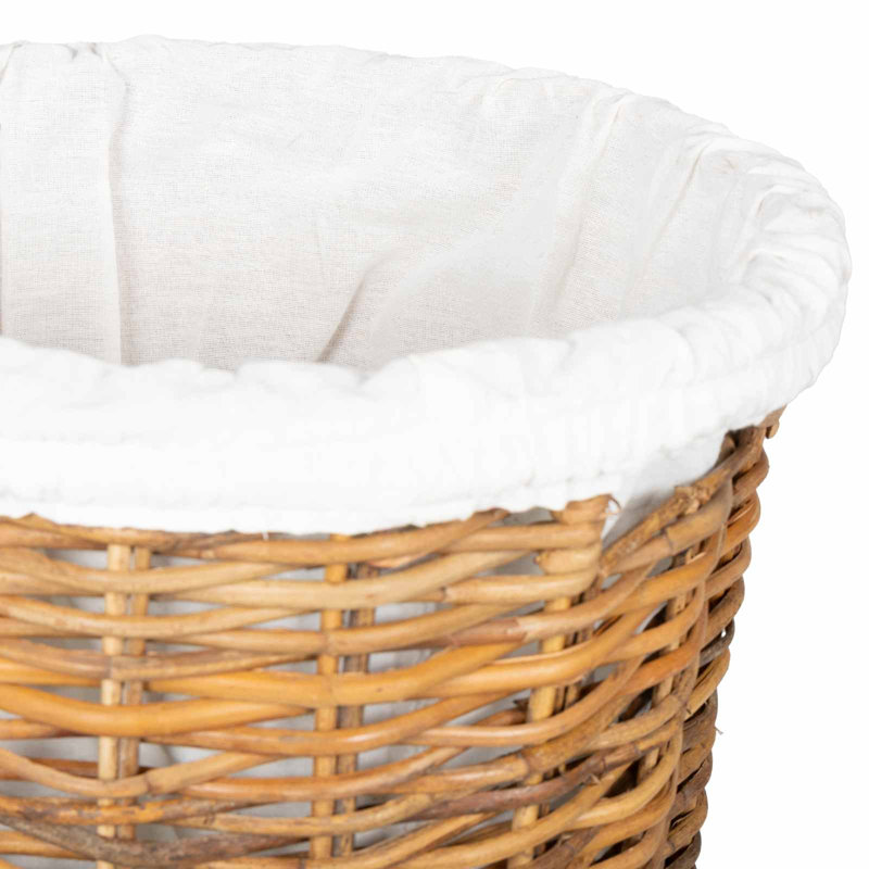 Laundry Basket, Natural Brown