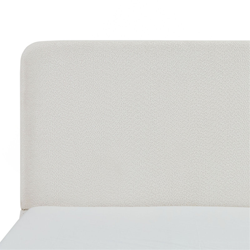 Tall Headboard Upholstered Bed / High Headboard / Elegant Simplicity / No Box Spring Needed / Easy Assembly, Queen