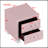 Elegant Velvet Nightstand With 2 Drawers And Crystal Handle, Storage Bedside Table With Button-Tufted-1598659018