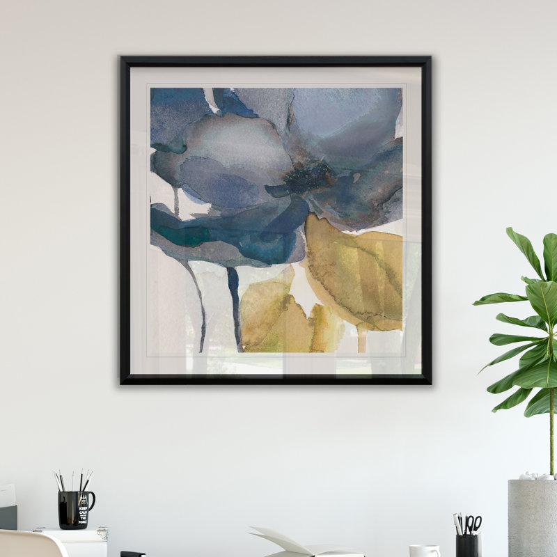 " Blue Note II ", 22.5" H x 22.5" W x 1.5" D