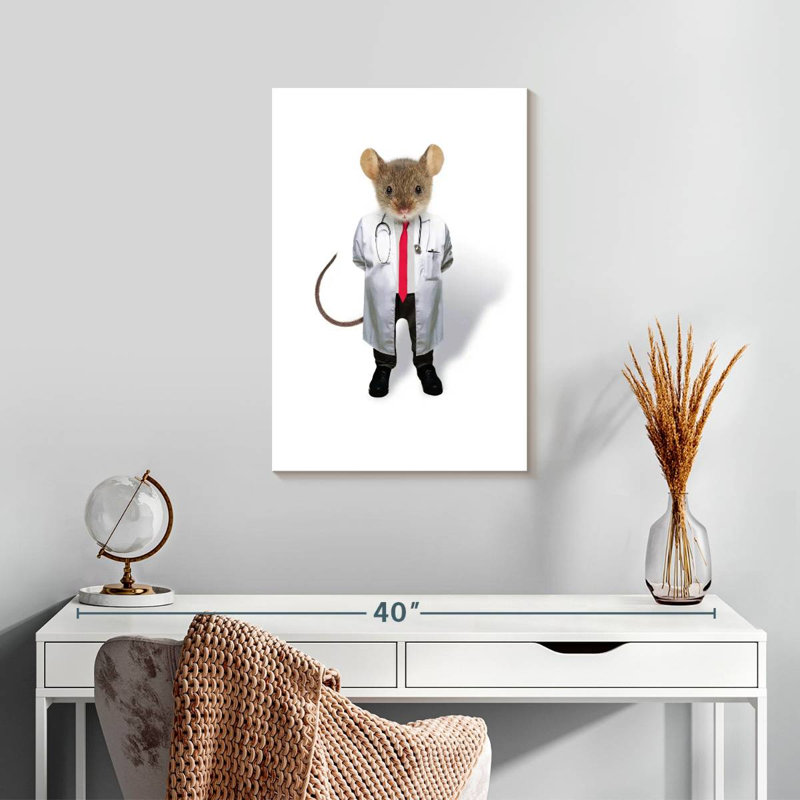 Mouse Doctor, 24" H x 16" W