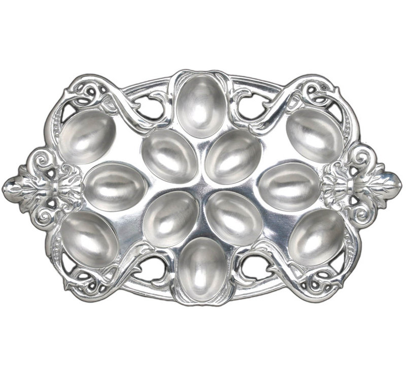 Plateau d’oeuf deviled fleur-de-lis