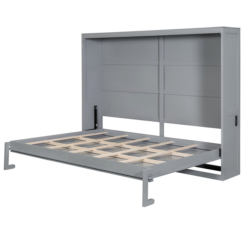 Murphy Bed Wall Bed, Gray