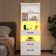 Manech 51.8" Tall Nightstand with Charging Station and LED Lights