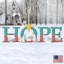 Hope Nativity Yard Lawn Art