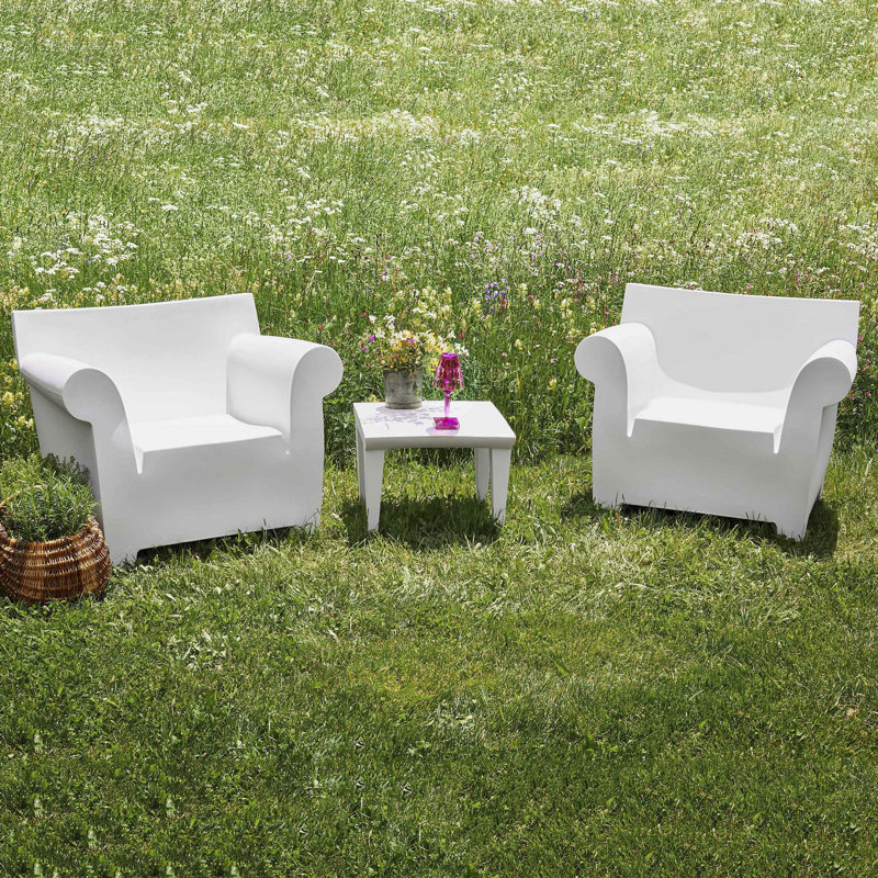 Bubble Club Outdoor Lounge Chair, Pale Gray