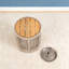 Table d'appoint d'extérieur en bois de rotin-888203787
