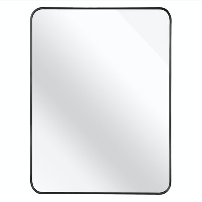 Metal Framed Rectangular Bathrrom Mirror