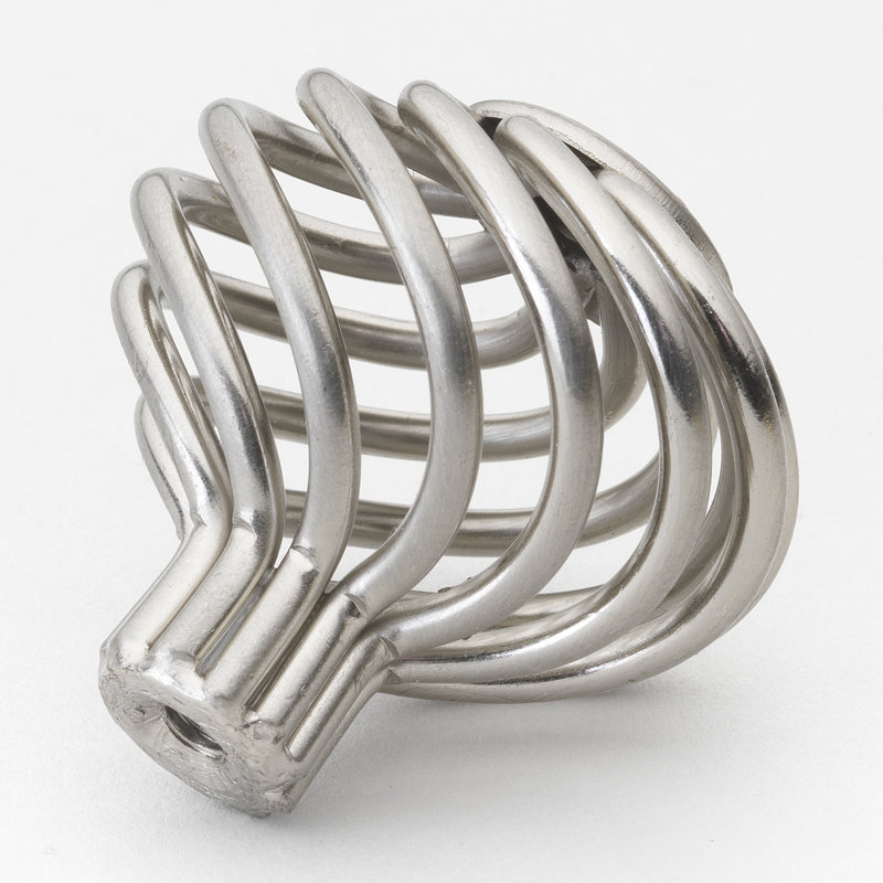 Poignée cage 1 1 po, Nickel satiné, 25