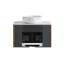Meuble-lavabo 24 po avec lavabo en céramique blanc Carrara et porte-serviettes-133406111-133406113