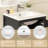 Single 20'' Bathroom Vanity With Ceramic Top-215838158