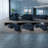 Spacious Chenille Sofas, Modular L-shaped Couch For Modern Living Rooms
