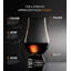 Verres à whisky en cristal Glencairn, transparents