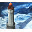The headlight of jument - Marine Coastal Canvas | Home Decor