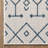 Marshanna Nord Trellis Light Blue Indoor/Outdoor Flat-Weave Area Rug-60394679