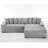 Compression Modular L-Shaped Corduroy Sofa-918805608-910395729