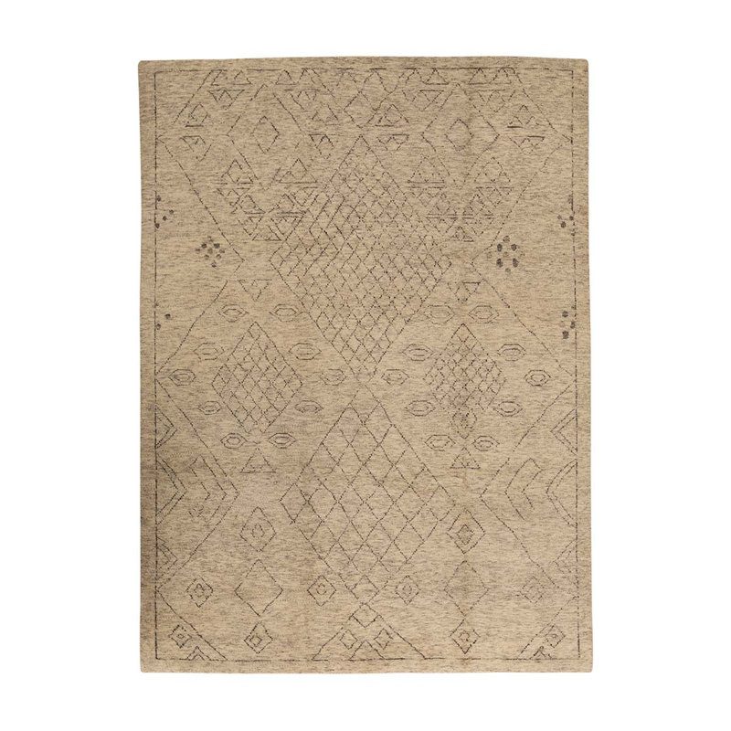 Wool Geometric Area Rug