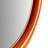 Lorinda Solid Wood Frame Oval Mirror-728025231